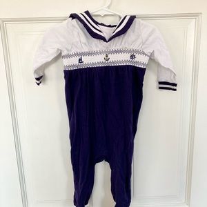 Smocked Footie Outfit